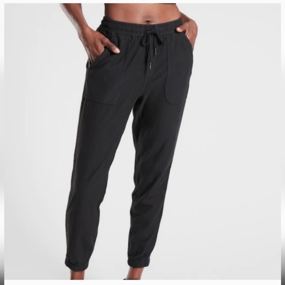 Athleta Farallon Jogger Pants, Black, Size 0